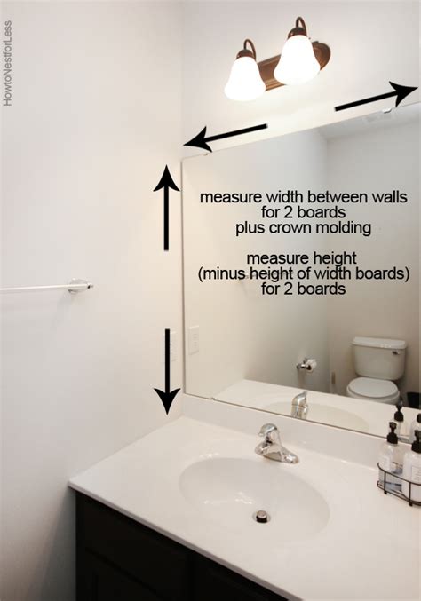 Builder Grade Bathroom Mirror Rispa