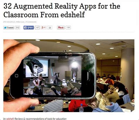 Smart Steam Education 32 Augmented Reality Apps For The Classroom From