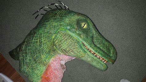 Raptor Costume Head By Mark Mcgrath Costumes Mcgrath Jurassic World