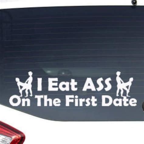 i eat ass stickers etsy
