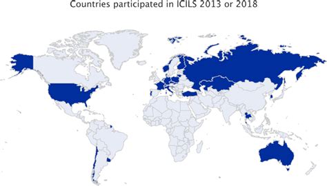 The List Of Countries That Participated In An Icils Study At Least Once