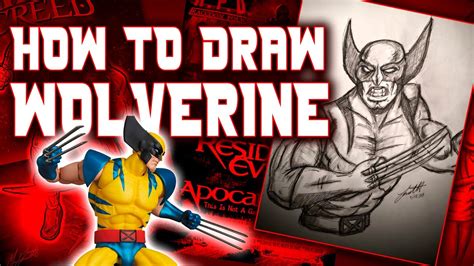 How To Draw Wolverine Step By Step Youtube