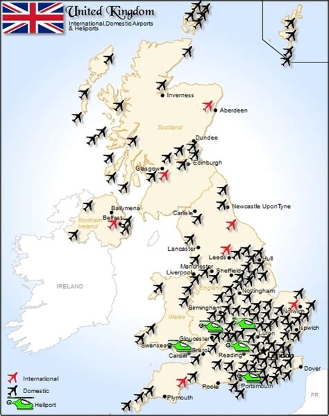 United Kingdom Airports Download Flash