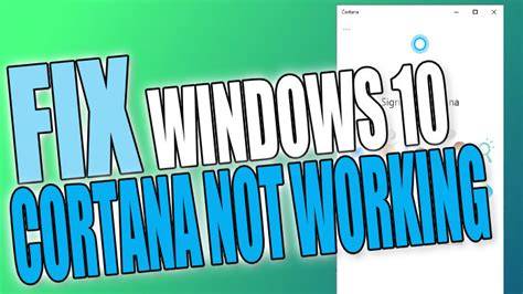 How To Fix Cortana Not Working In Windows 10 Computersluggish