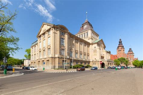 Szczecin Shafts Chrobry View Of The National Museum May 2019