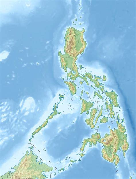 Philippines Relief Location Map Philippine Map Philippines Phi