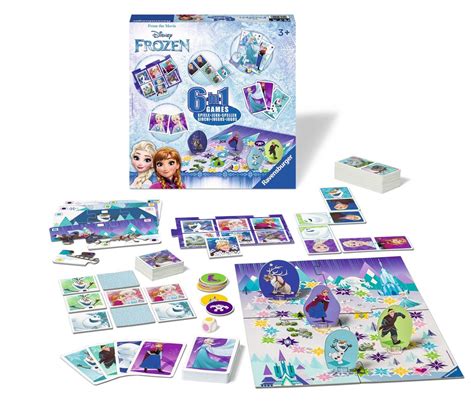 Ravensburger Disney Frozen 6 In 1 Games Puzzle Palace Australia