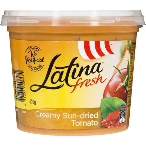 Latina Fresh Creamy Sun Dried Tomato Pasta Sauce 650g Woolworths