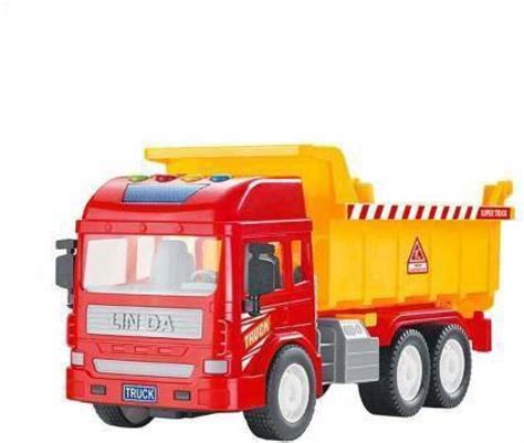 Jvts Push And Go Toy For Kids Dumper Truck With Sound And Lights