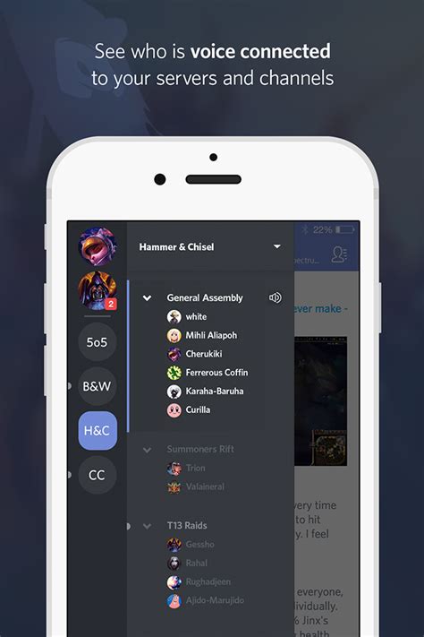 Discord Ios And Android Mobile Apps Are Here Discord Blog