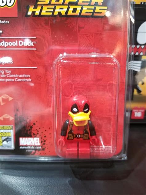 Lego Brings Exclusive Duckpool Minifigure To Sdcc 17