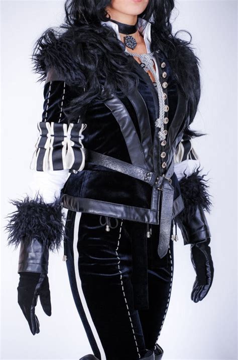 Yennefer Cosplay Costume From The Witcher 3 Wild Hunt Etsy