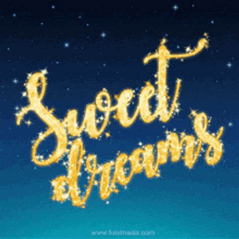 Sweet Dreams Glittered Text 