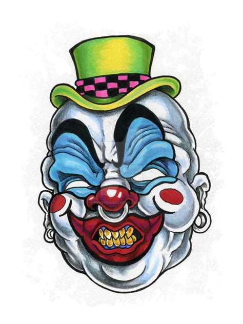 Gangster Clown Drawings Free Download On Clipartmag