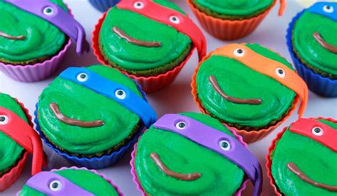 Quieres Saber Cómo Se Hacen Cupcakes De Tortugas Ninja