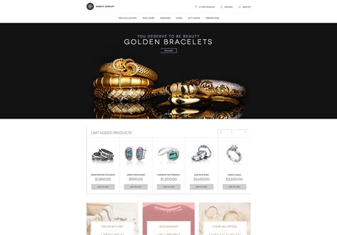 Dianas Jewelry Responsive Wordpress Theme Free Website Templates