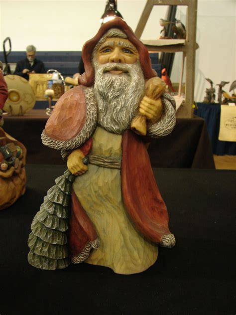 The North Jersey Woodcarvers 29th Annual Woodcarving Show St Claus