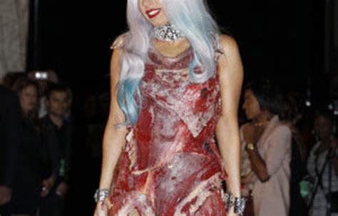 Lady Gagas Meat Dress Angers Animal Rights Groups The Mail And Guardian