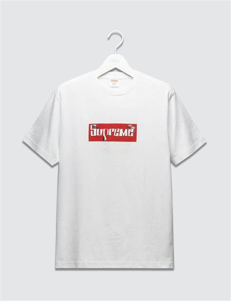 Though there were no lines outside just yet, the energy surrounding the store was palpable. Lyst - Supreme 2007 Joe Cool Box Logo T-shirt in White for Men