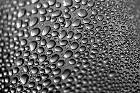 Minimalist Photography By Prakash Ghai Water Drops In Black And White