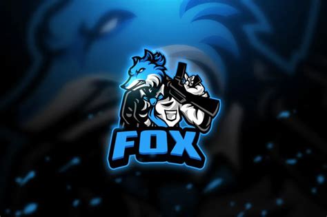 Fox 2 Mascot And Esport Logo By Aqrstudio On Envato Elements