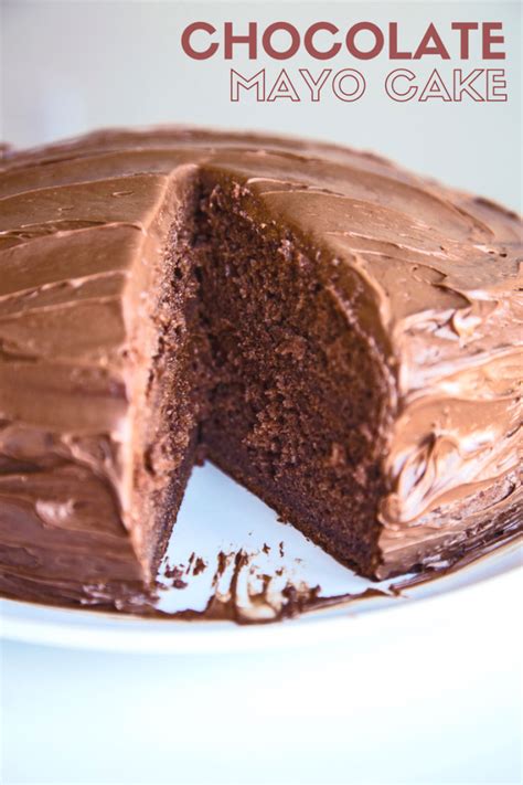 Super Moist Chocolate Mayo Cake Recipe Mom Spark Mom Blogger