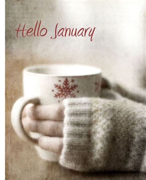 Hello January Winter Quote january hello january january quotes welcome 