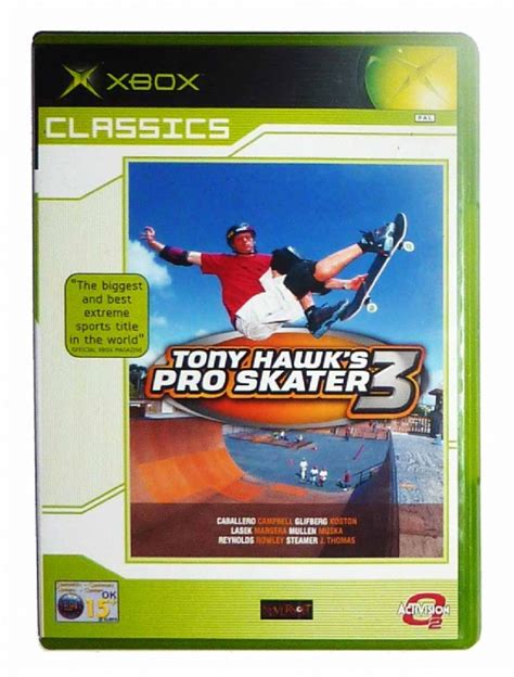 Tony hawk's pro skater 3 is a skateboarding video game published by activision, neversoft entertainment released on october 28th, 2001 for the sony playstation 2. Buy Tony Hawk's Pro Skater 3 XBox Australia