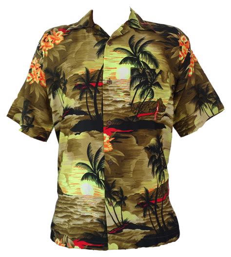Hawaiian Shirt Mens Allover Print Beach Camp Party Aloha Beach Holiday Camp EBay