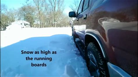 Maryland Blizzard 2016 Driving In A 4runner Youtube