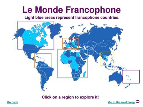 Ppt La Francophonie The French Speaking World Powerpoint