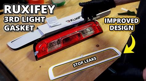Fix Your Leaking 3rd Brake Light Silverado Sierra Ruxifey Gasket Youtube