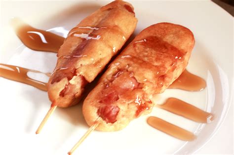 Open the package of hot dogs, rinse them off, and pat them dry with a paper towel. How to Make American Style Corn Dogs: 10 Steps (with Pictures)