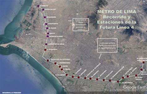 El universal el 80 ^^de hecho cametro (c.a metro de caracas) tiene proyectada 6 lines por ahora, aunque en ese mapa no sale la extensión de la l3 hacia el norte. DESARROLLO PERUANO: Línea 4 del Metro: por Javier Prado ...