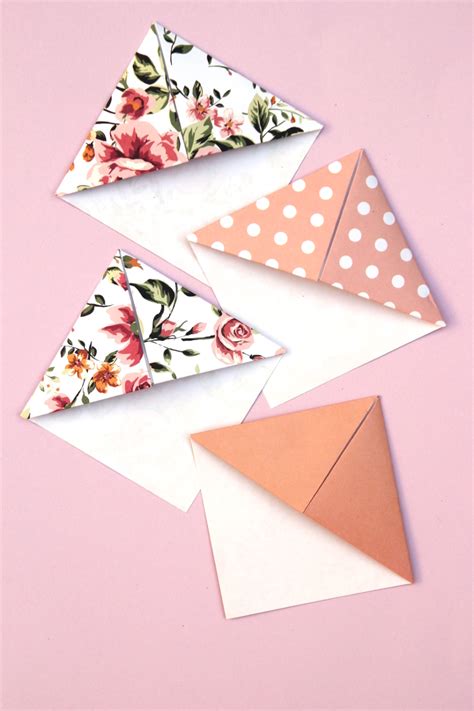 Make Your Own Origami Corner Bookmarks — Gathering Beauty