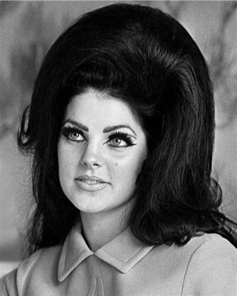 Portraits Of Priscilla Presley With Her Very Big Hair From The S Vintage Everyday S