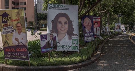Guatemala Voters Cast Ballots In Contentious Election The New York Times