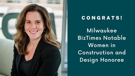 Erica Mullins Named Notable Women In Construction Design Strang Inc