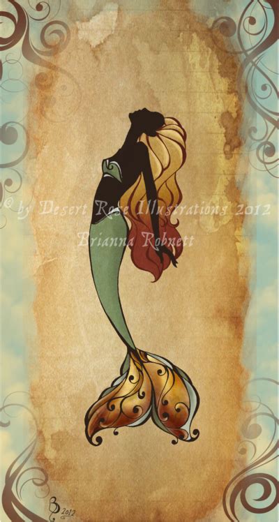 45 Vintage Mermaid Wallpaper On Wallpapersafari