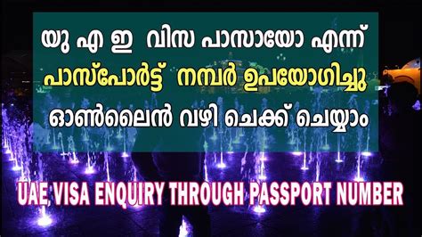 Entering passport details incorrectly may result in denial of permission to board an aircraft to australia, or result in delays in border processing on arrival. how to check UAE visa Approved or not with passport number ...