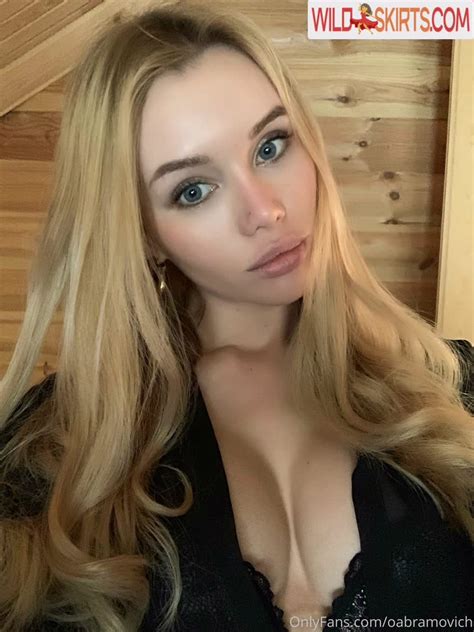 Olya Abramovich Oabramovich Nude Onlyfans Instagram Leaked Photo