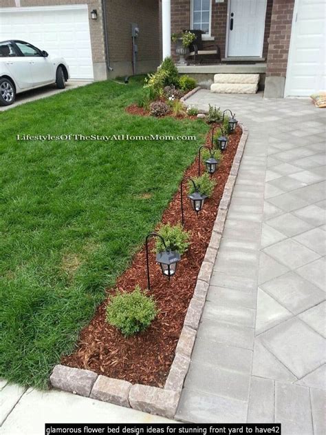 48 Glamorous Flower Bed Design Ideas For Stunning Front Yard To Have