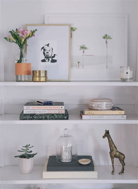Simplify Your Shelfie Harlowe James Living Room Shelves Decor Home