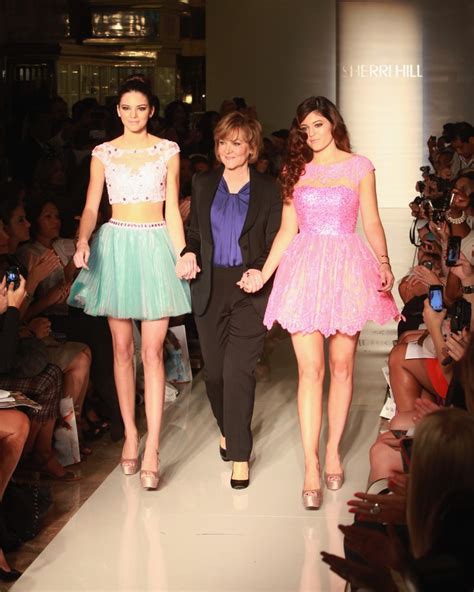 Photos Kendall And Kylie Jenner Walk The Runway At Nyfw Sherri Hill