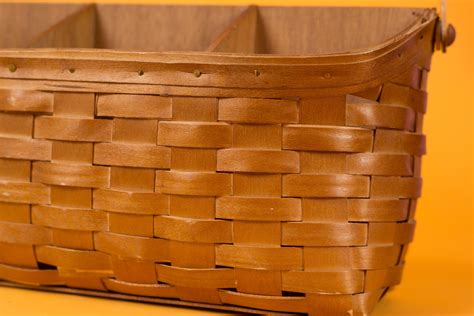 Vintage Wicker Baskets - Canadian Maple Baskets Made by Heritage Mint 