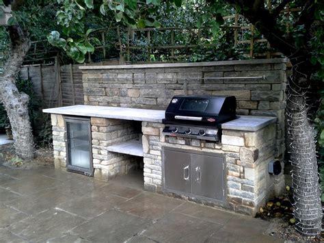 Modern Rustic Outdoor Kitchen In Sw19 Wood Fired Ovens
