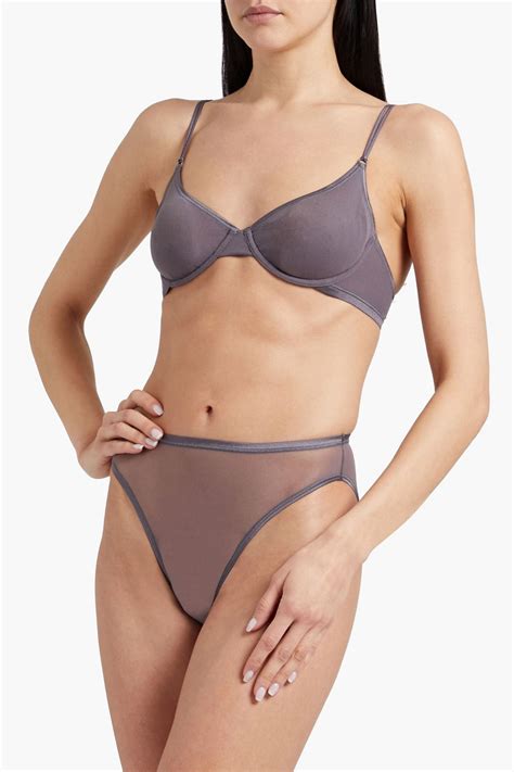 Cosabella Stretch Mesh Underwired Soft Cup Bra The Outnet