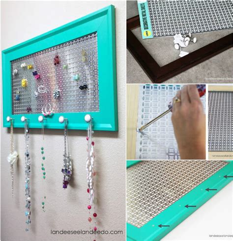 100 Diy Jewelry Organizer And Holder Ideas Full Tutorials