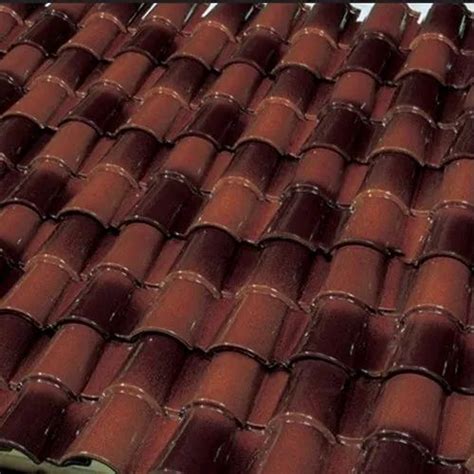 Tejas Borja Tb 4 Irisado Cognac Roof Tiles Dimensions 258 X 442 Mm At