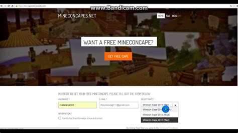 There are three ways you can get a cape in minecraft. How To Get A 100% Free MineCon Cape - No Mods - YouTube